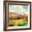 Daybreak Valley II-Julia Purinton-Framed Art Print