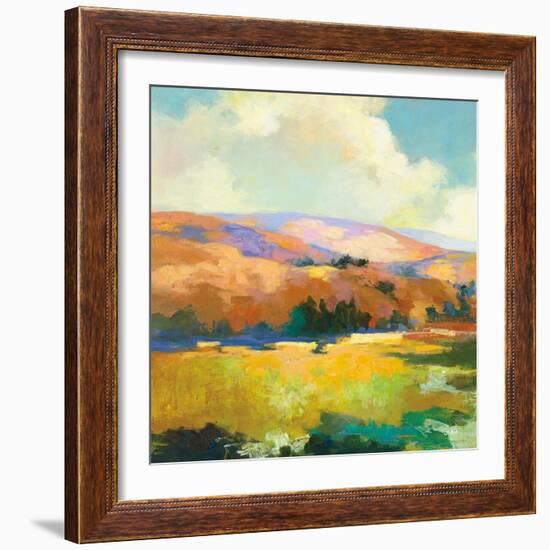 Daybreak Valley II-Julia Purinton-Framed Art Print