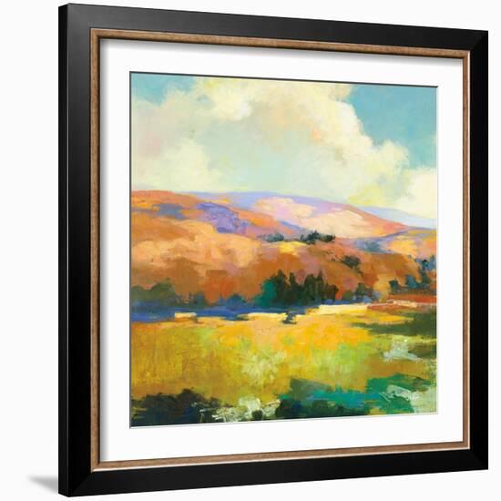 Daybreak Valley II-Julia Purinton-Framed Art Print