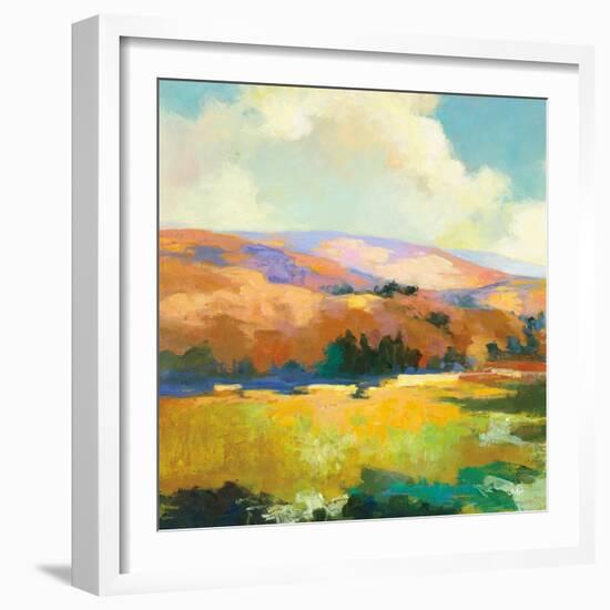 Daybreak Valley II-Julia Purinton-Framed Art Print