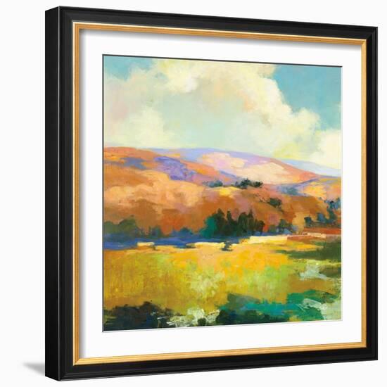 Daybreak Valley II-Julia Purinton-Framed Art Print