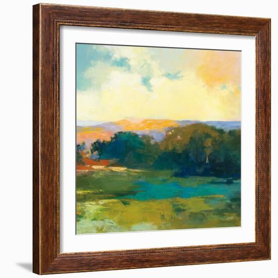 Daybreak Valley III-Julia Purinton-Framed Premium Giclee Print