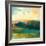 Daybreak Valley III-Julia Purinton-Framed Premium Giclee Print