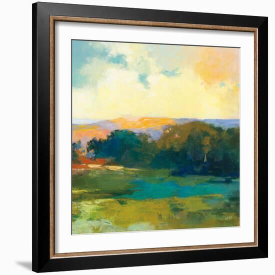 Daybreak Valley III-Julia Purinton-Framed Premium Giclee Print