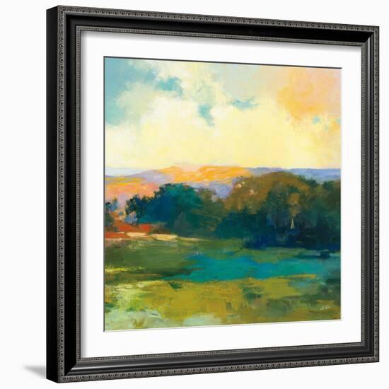 Daybreak Valley III-Julia Purinton-Framed Premium Giclee Print