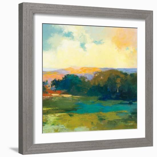 Daybreak Valley III-Julia Purinton-Framed Art Print