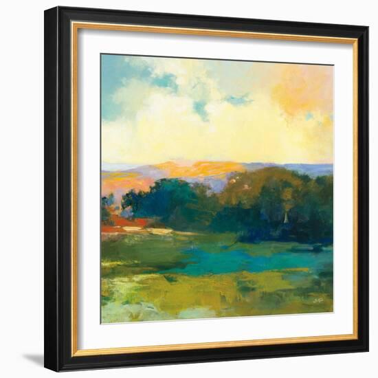 Daybreak Valley III-Julia Purinton-Framed Art Print