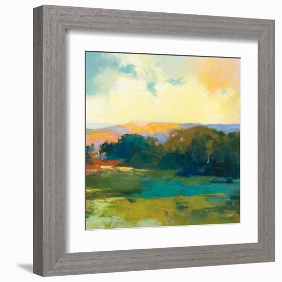 Daybreak Valley III-Julia Purinton-Framed Art Print