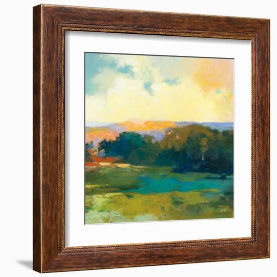 Daybreak Valley III-Julia Purinton-Framed Art Print