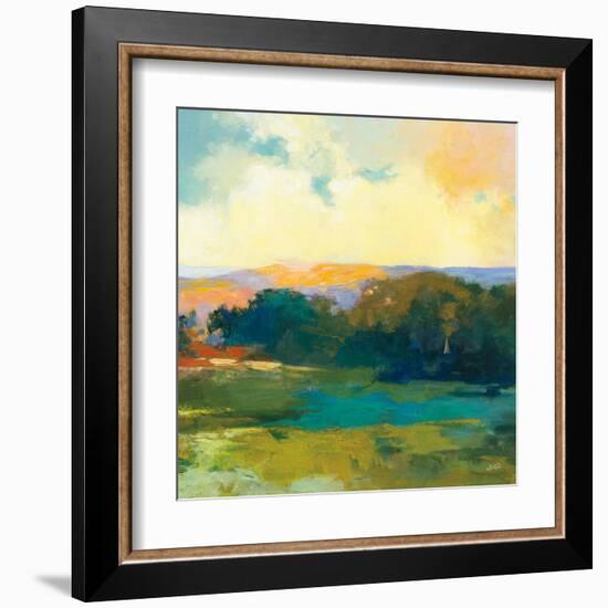 Daybreak Valley III-Julia Purinton-Framed Art Print