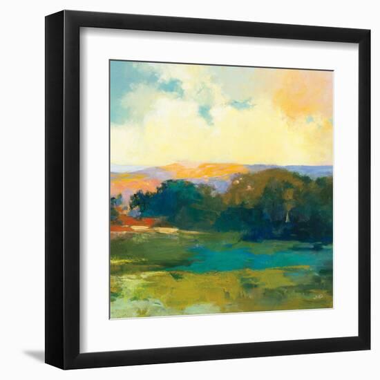 Daybreak Valley III-Julia Purinton-Framed Art Print