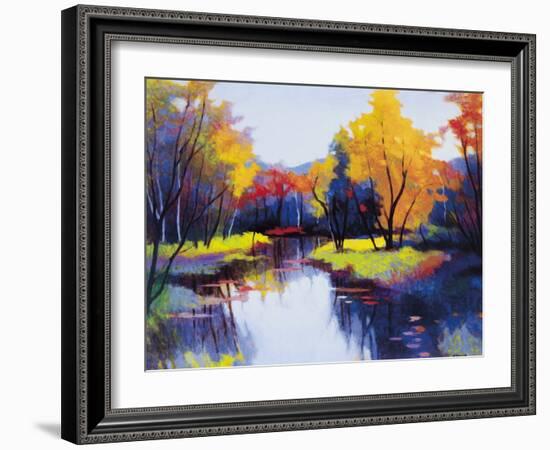 Daybreak-Tadashi Asoma-Framed Art Print