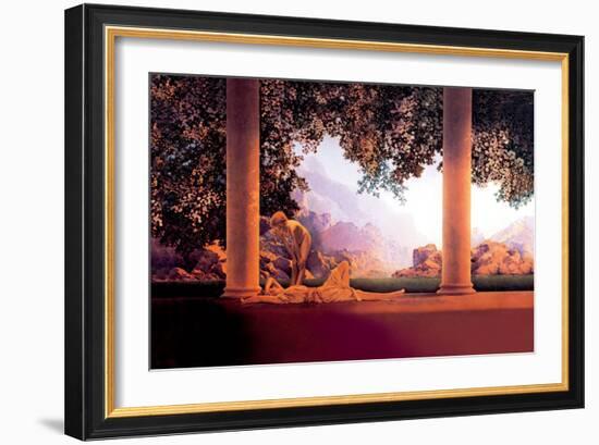 Daybreak-Maxfield Parrish-Framed Art Print