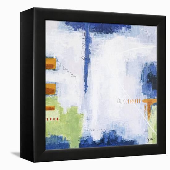 Daydream of Saturday-Hyunah Kim-Framed Stretched Canvas