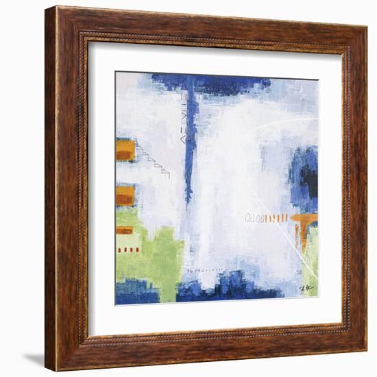 Daydream of Saturday-Hyunah Kim-Framed Art Print