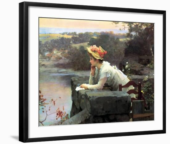 Daydreams-Marcus Stone-Framed Art Print