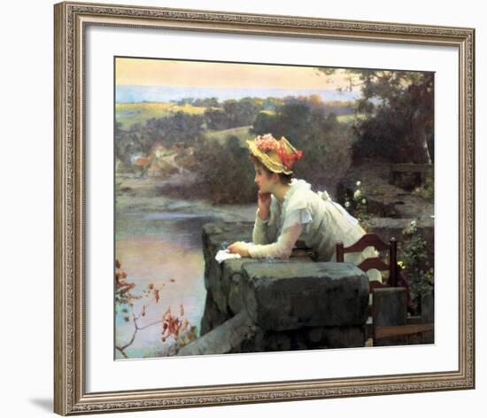 Daydreams-Marcus Stone-Framed Art Print