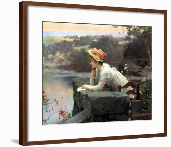 Daydreams-Marcus Stone-Framed Art Print