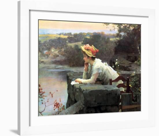 Daydreams-Marcus Stone-Framed Art Print