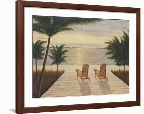 Days End-Diane Romanello-Framed Art Print