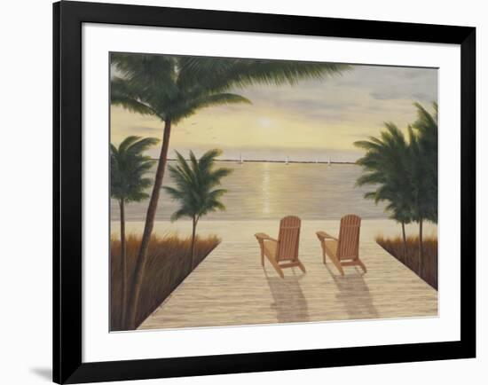 Days End-Diane Romanello-Framed Art Print