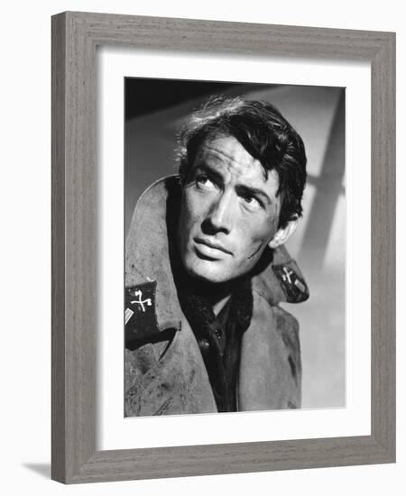 Days of Glory, Gregory Peck, 1944-null-Framed Photo