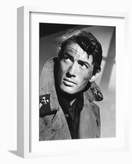 Days of Glory, Gregory Peck, 1944-null-Framed Photo