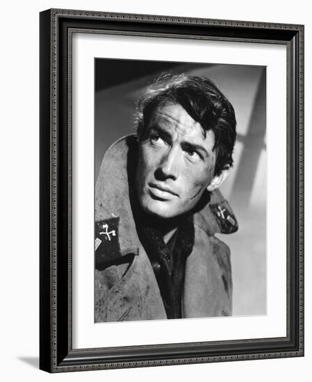 Days of Glory, Gregory Peck, 1944-null-Framed Photo