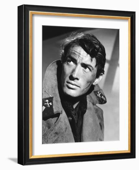 Days of Glory, Gregory Peck, 1944-null-Framed Photo