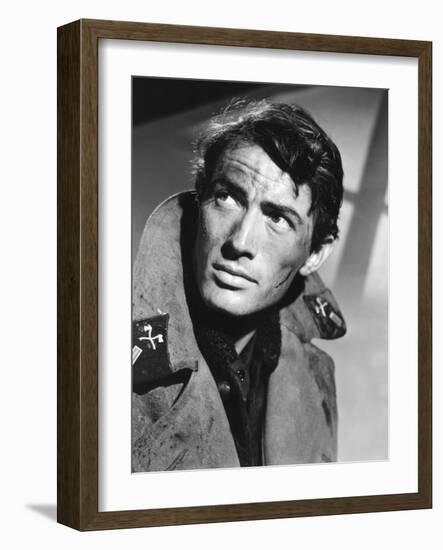 Days of Glory, Gregory Peck, 1944-null-Framed Premium Photographic Print