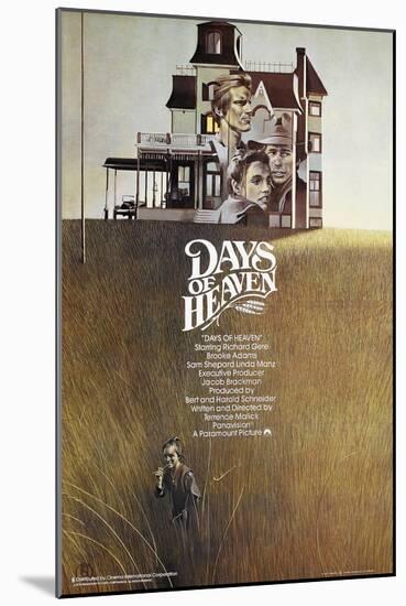 Days of Heaven-null-Mounted Art Print