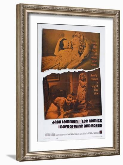 Days of Wine And Roses, 1962, Directed by Blake Edwards-null-Framed Giclee Print