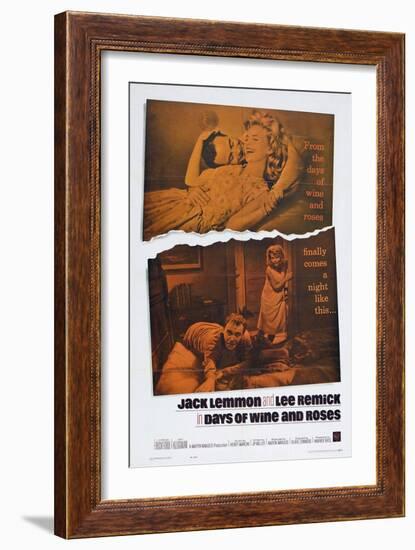 Days of Wine And Roses, 1962, Directed by Blake Edwards-null-Framed Giclee Print
