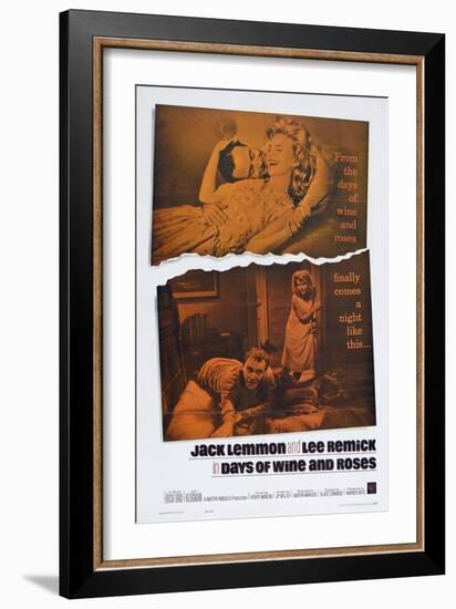 Days of Wine And Roses, 1962, Directed by Blake Edwards-null-Framed Giclee Print