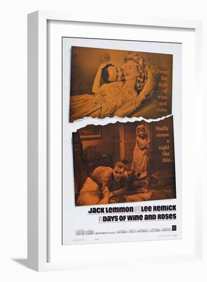 Days of Wine And Roses, 1962, Directed by Blake Edwards-null-Framed Giclee Print