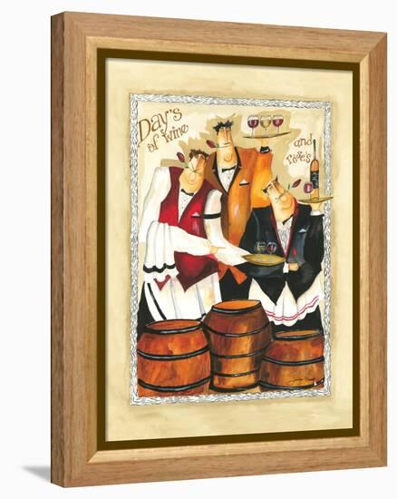 Days of Wine II-Jennifer Garant-Framed Premier Image Canvas