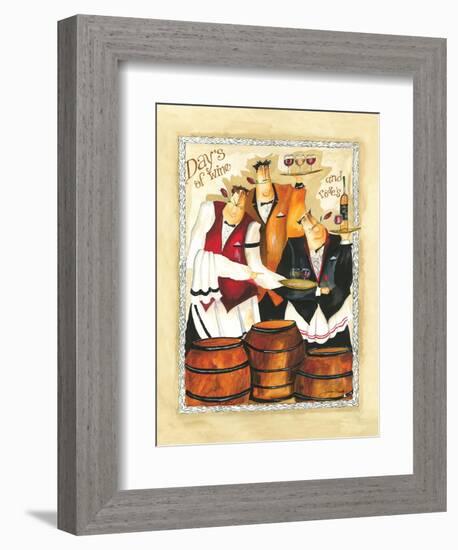 Days of Wine II-Jennifer Garant-Framed Giclee Print