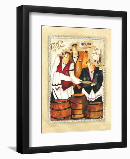 Days of Wine II-Jennifer Garant-Framed Giclee Print