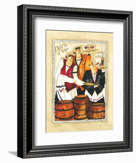 Days of Wine II-Jennifer Garant-Framed Giclee Print