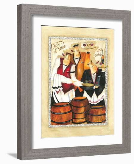 Days of Wine II-Jennifer Garant-Framed Giclee Print