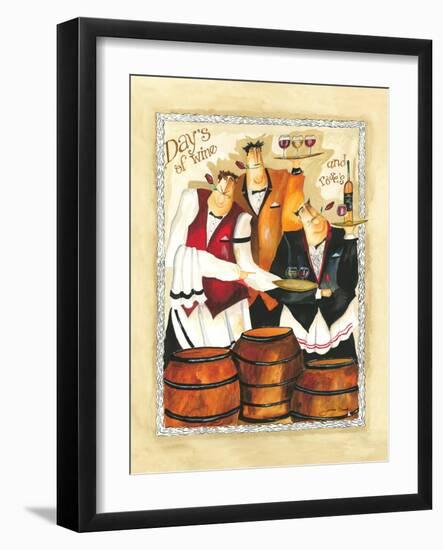 Days of Wine II-Jennifer Garant-Framed Giclee Print