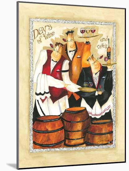 Days of Wine II-Jennifer Garant-Mounted Giclee Print