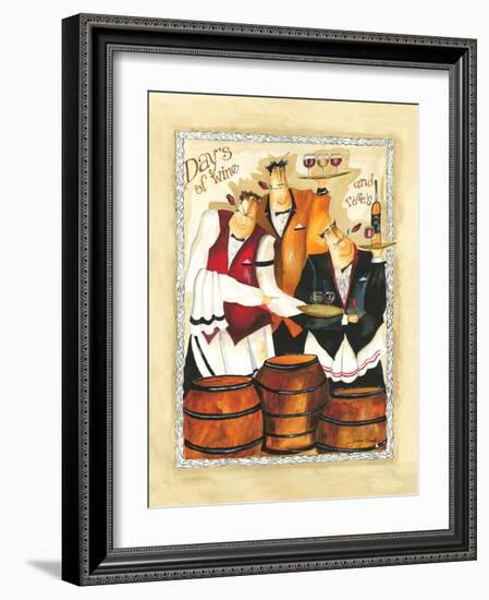 Days of Wine II-Jennifer Garant-Framed Giclee Print