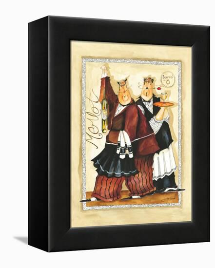 Days of Wine IV-Jennifer Garant-Framed Premier Image Canvas