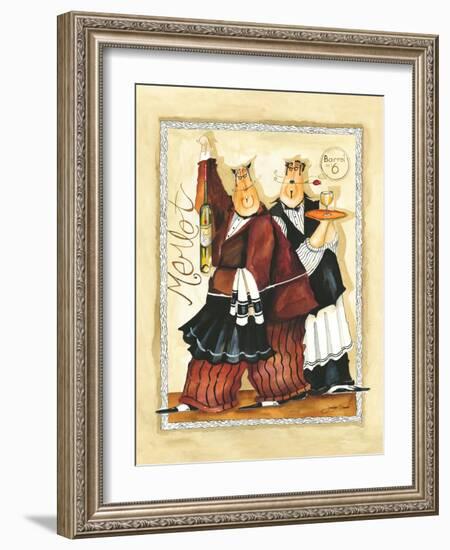 Days of Wine IV-Jennifer Garant-Framed Giclee Print