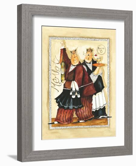 Days of Wine IV-Jennifer Garant-Framed Giclee Print