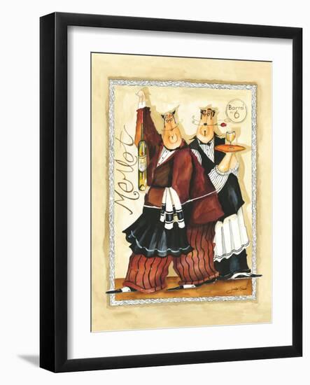 Days of Wine IV-Jennifer Garant-Framed Giclee Print