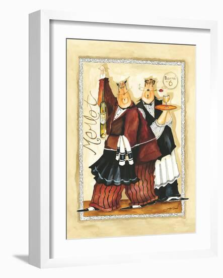 Days of Wine IV-Jennifer Garant-Framed Giclee Print