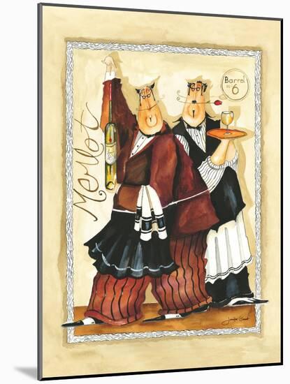 Days of Wine IV-Jennifer Garant-Mounted Giclee Print