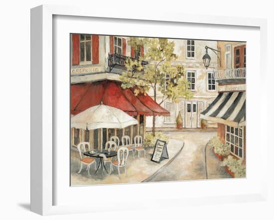 Daytime Café I-Charlene Olson-Framed Art Print